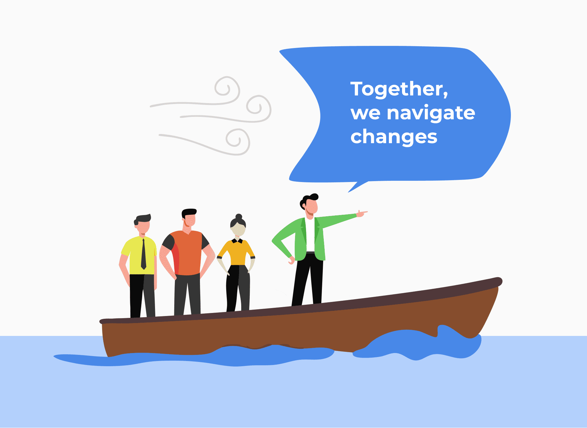 Change is a directed process