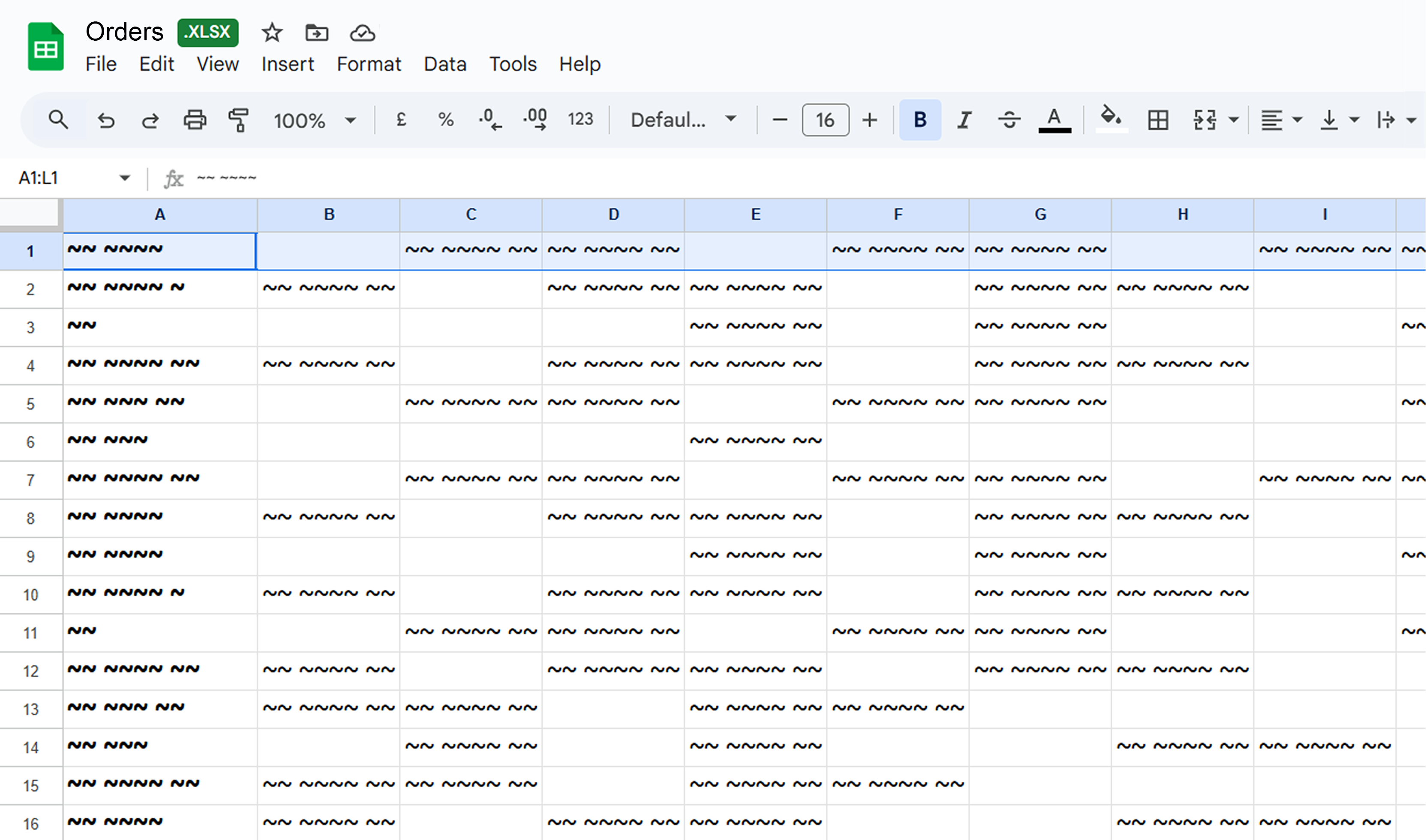 Google Sheets