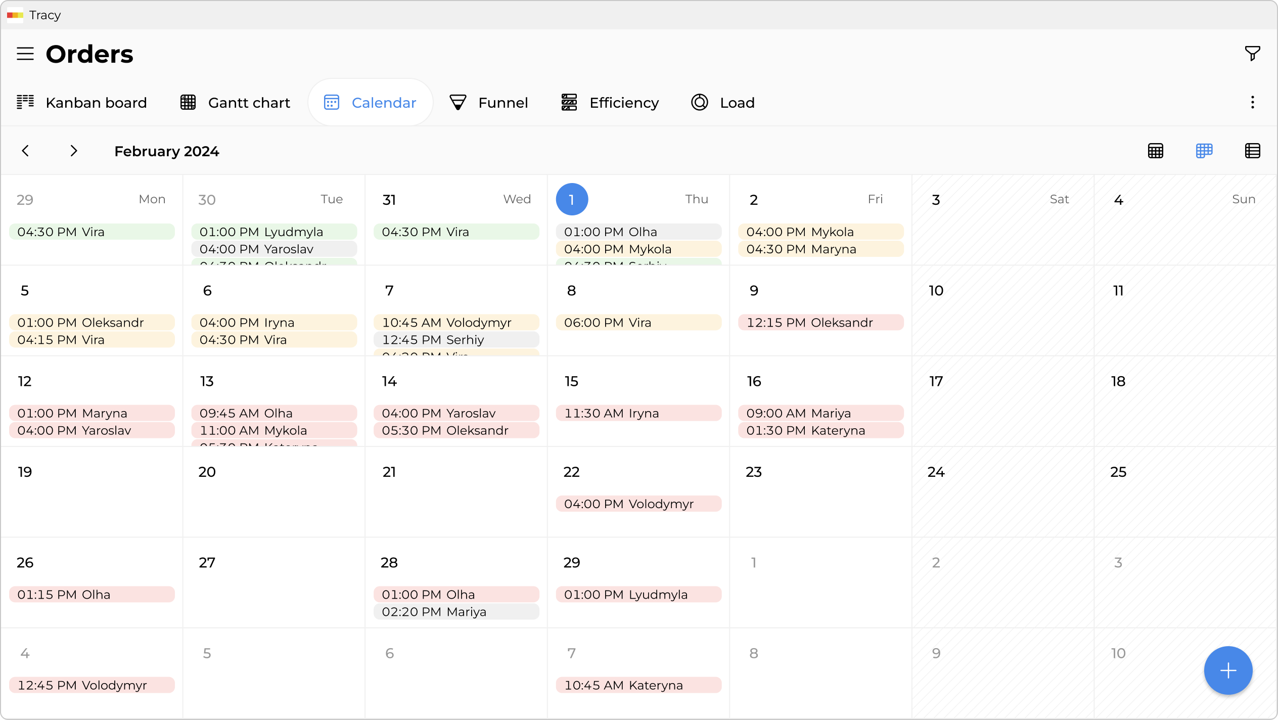 Calendar