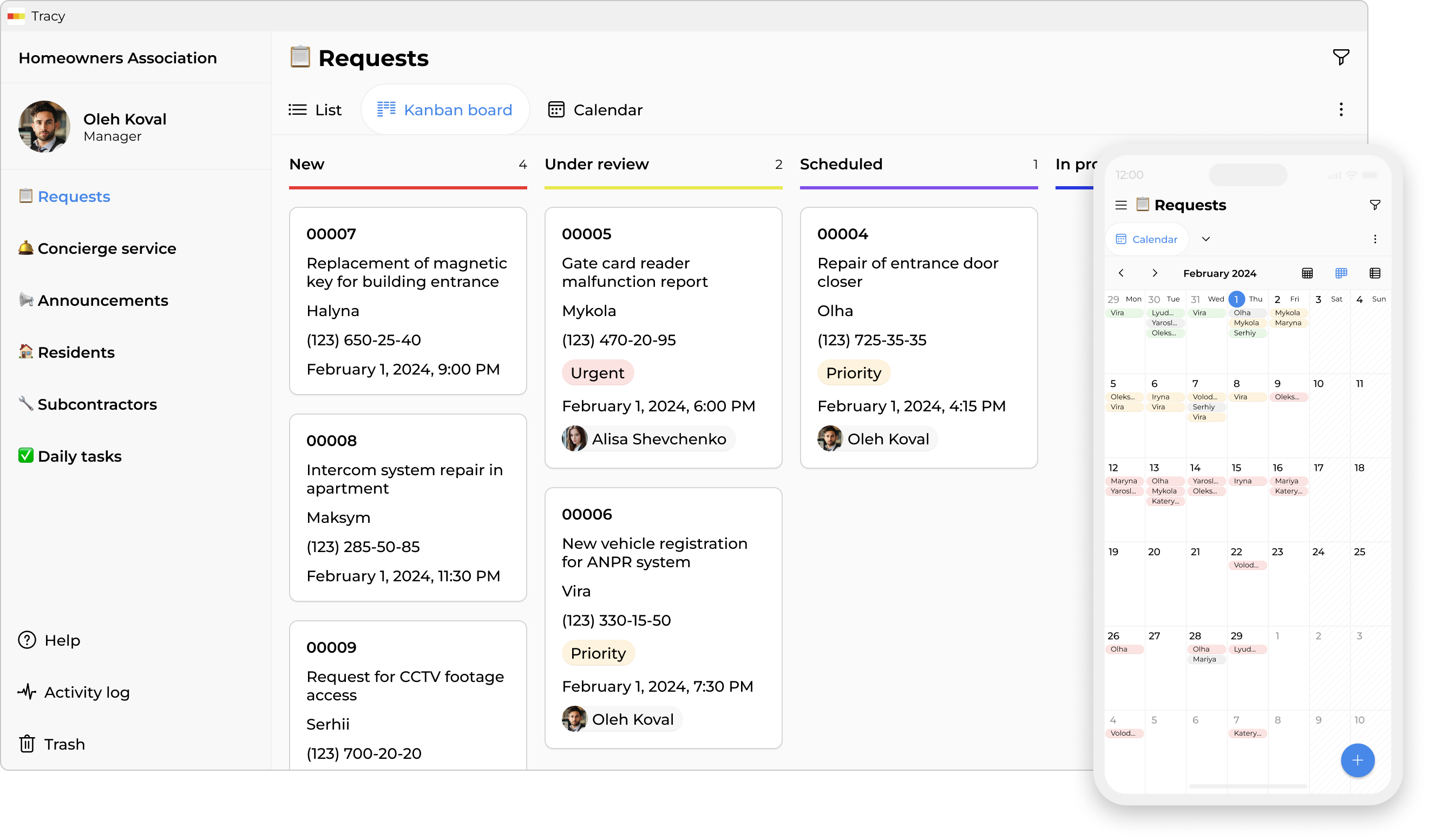 App for property management
