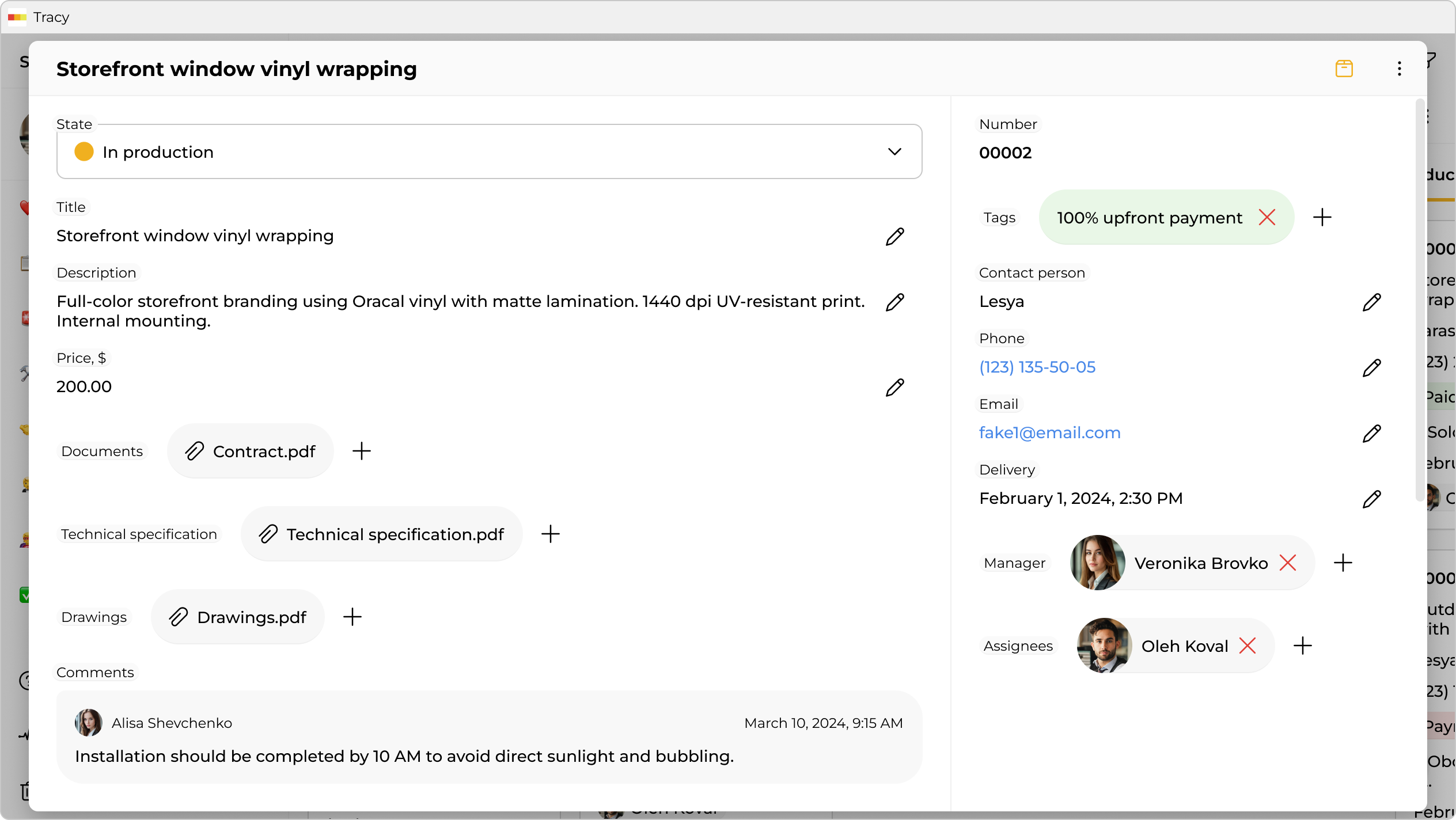 Mockups and approvals—no version confusion