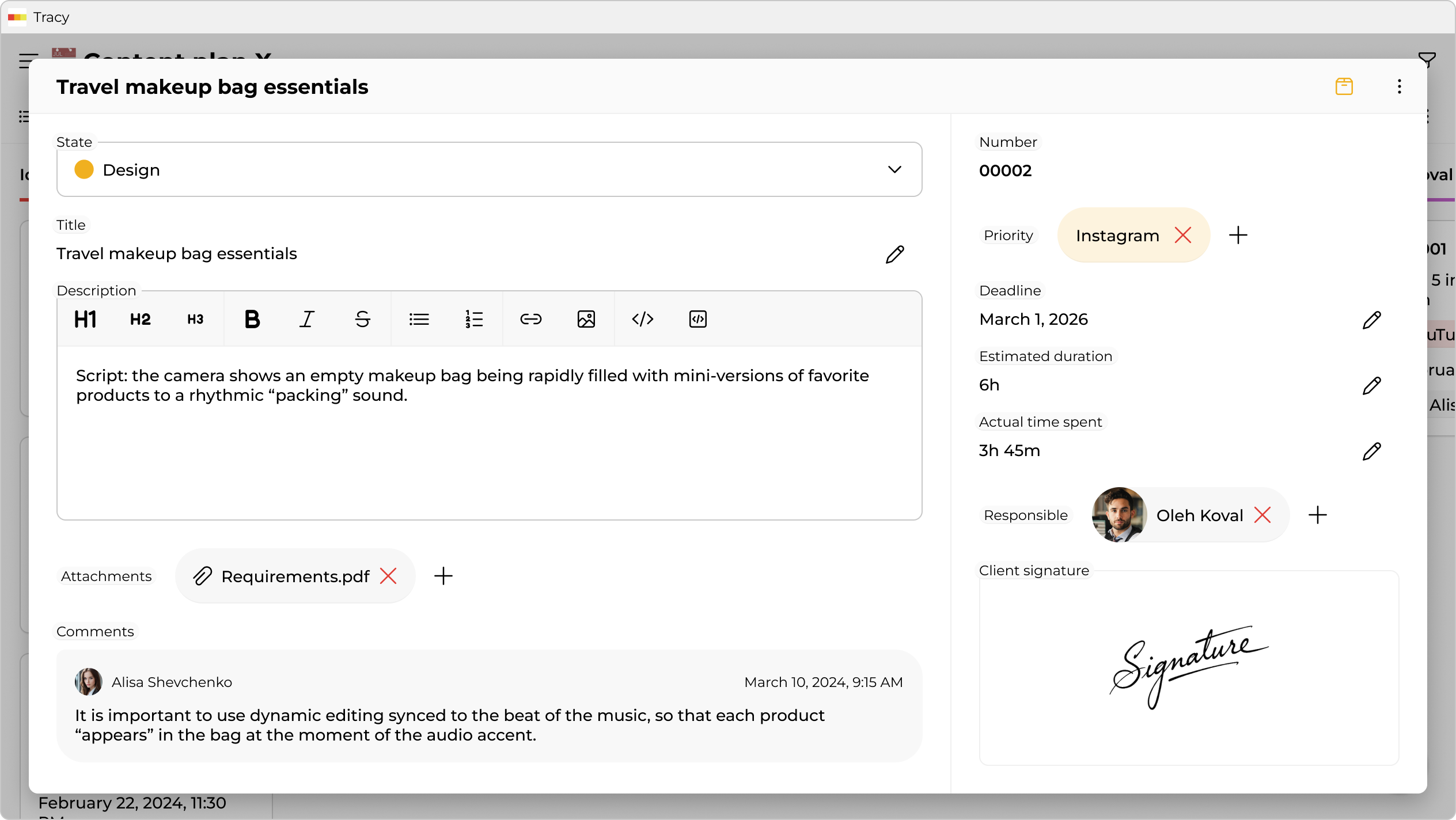 Client approval—without endless chat threads